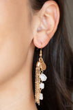 Paparazzi "Stone Sensation" Gold Earrings Paparazzi Jewelry