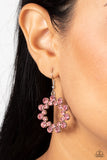 Paparazzi "Champagne Bubbles" Pink Earrings Paparazzi Jewelry