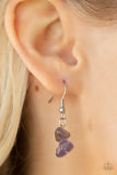 Paparazzi "Pebble Prana" Purple Necklace & Earring Set Paparazzi Jewelry