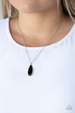 Paparazzi "Prismatically Polished" Black Necklace & Earring Set Paparazzi Jewelry
