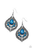 Paparazzi "New Delhi Nouveau" Blue Earrings Paparazzi Jewelry