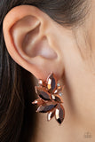 Paparazzi "Instant Iridescence" Copper Post Earrings Paparazzi Jewelry