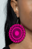 Paparazzi "Island Sun" Pink Earrings Paparazzi Jewelry