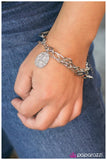 Paparazzi "Once In A Lifetime" White Bracelet Paparazzi Jewelry