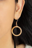 Paparazzi "Spiraling Out Of Couture" Gold Necklace & Earring Set Paparazzi Jewelry