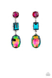 Paparazzi "Extra Envious" Multi Post Earrings Paparazzi Jewelry