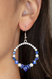 Paparazzi "Revolutionary Refinement" Blue Earrings Paparazzi Jewelry