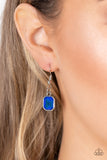 Paparazzi "Divine IRIDESCENCE" Blue Exclusive Necklace & Earring Set Paparazzi Jewelry