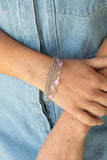 Paparazzi "Glossy Goddess" Pink Bracelet Paparazzi Jewelry