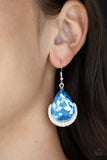 Paparazzi "Mega Marvelous" Blue Earrings Paparazzi Jewelry