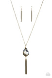 Paparazzi "Interstellar Solstice" Brass Necklace & Earring Set Paparazzi Jewelry