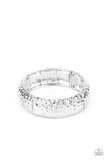 Paparazzi "Come Under The Hammer" Silver Bracelet Paparazzi Jewelry