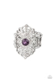 Paparazzi "Dining with Royalty" Purple Ring Paparazzi Jewelry