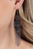 Paparazzi "Eastern Elegance" Black Earrings Paparazzi Jewelry