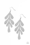 Paparazzi "A FROND Farewell" Silver Earrings Paparazzi Jewelry