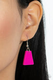 Paparazzi "Vivaciously Versatile" Pink Necklace & Earring Set Paparazzi Jewelry