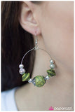 Paparazzi "Move Along" Green Earrings Paparazzi Jewelry