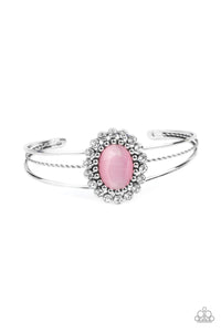 Paparazzi "Prismatic Flower Patch" Pink Bracelet Paparazzi Jewelry