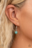 Paparazzi "Artisan Adventure" FASHION FIX Blue Necklace & Earring Set Paparazzi Jewelry