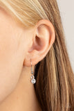 Paparazzi "Oceanic Eclipse" White Necklace & Earring Set Paparazzi Jewelry