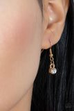 Paparazzi "Cosmic Runway" Gold Necklace & Earring Set Paparazzi Jewelry