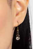 Paparazzi "Cosmic Runway" Brass Necklace & Earring Set Paparazzi Jewelry