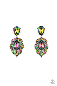 Paparazzi "Galactic Go-Getter" Multi Exclusive Post Earrings Paparazzi Jewelry