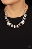 Paparazzi "Flawlessly Famous" Gold Necklace & Earring Set Paparazzi Jewelry