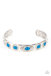 Paparazzi "Heavenly Horizons" Blue Bracelet Paparazzi Jewelry