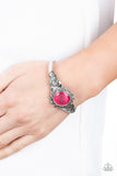 Paparazzi "Extravagantly Enchanting" Pink Bracelet Paparazzi Jewelry