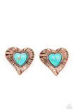 Paparazzi "Rustic Romance" Copper Post Earrings Paparazzi Jewelry