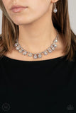 Paparazzi "Princess Prominence" Multi Choker Necklace & Earring Set Paparazzi Jewelry