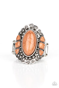 Paparazzi "Rustler Road" Brown Ring Paparazzi Jewelry