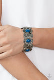 Paparazzi "Versailles Vineyard" Blue Bracelet Paparazzi Jewelry