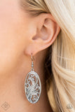 Paparazzi "High Tide Terrace" Silver FASHION FIX Earrings Paparazzi Jewelry