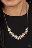 Paparazzi "Galaxy Game-Changer" Multi Necklace & Earring Set Paparazzi Jewelry