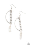 Paparazzi "Yin To My Yang" White Earrings Paparazzi Jewelry