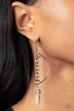 Paparazzi "Yin To My Yang" Silver Earrings Paparazzi Jewelry