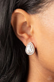 Paparazzi "Cosmic Castles" Rose Gold Clip On Earrings Paparazzi Jewelry