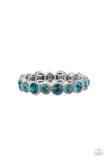 Paparazzi "Phenomenally Perennial" Blue Bracelet Paparazzi Jewelry