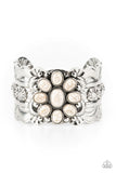 Paparazzi "Southern Eden" White Bracelet Paparazzi Jewelry
