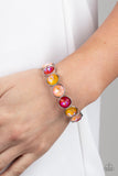 Paparazzi "Radiant on Repeat" Orange Bracelet Paparazzi Jewelry