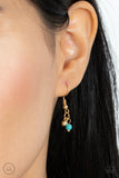 Paparazzi "Sahara Social" Gold Choker Necklace & Earring Set Paparazzi Jewelry