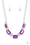 Paparazzi "Flawlessly Famous" Pink Necklace & Earring Set Paparazzi Jewelry