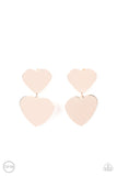 Paparazzi "Cowgirl Crush" Rose Gold Clip On Earrings Paparazzi Jewelry