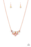 Paparazzi "Lavishly Loaded" Copper Exclusive Necklace & Earring Set Paparazzi Jewelry