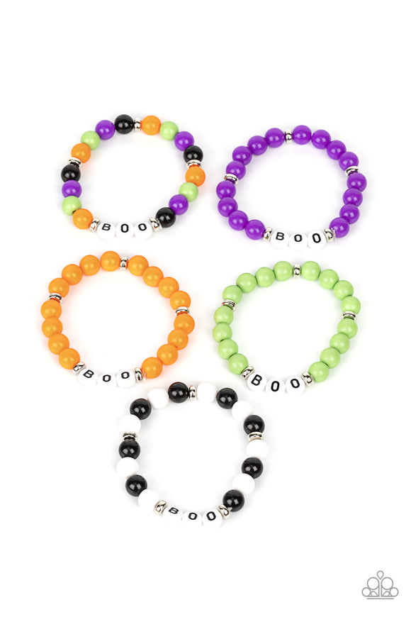 Girls 311XX Multi Halloween 10 for 10 Starlet Shimmer Bracelets Paparazzi Jewelry