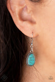 Paparazzi "Elemental Eden" Blue FASHION FIX Necklace & Earring Set Paparazzi Jewelry