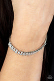 Paparazzi "Glitz and Glimmer" White Bracelet Paparazzi Jewelry