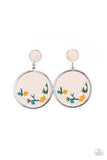 Paparazzi "Embroidered Gardens" Multi Post Earrings Paparazzi Jewelry